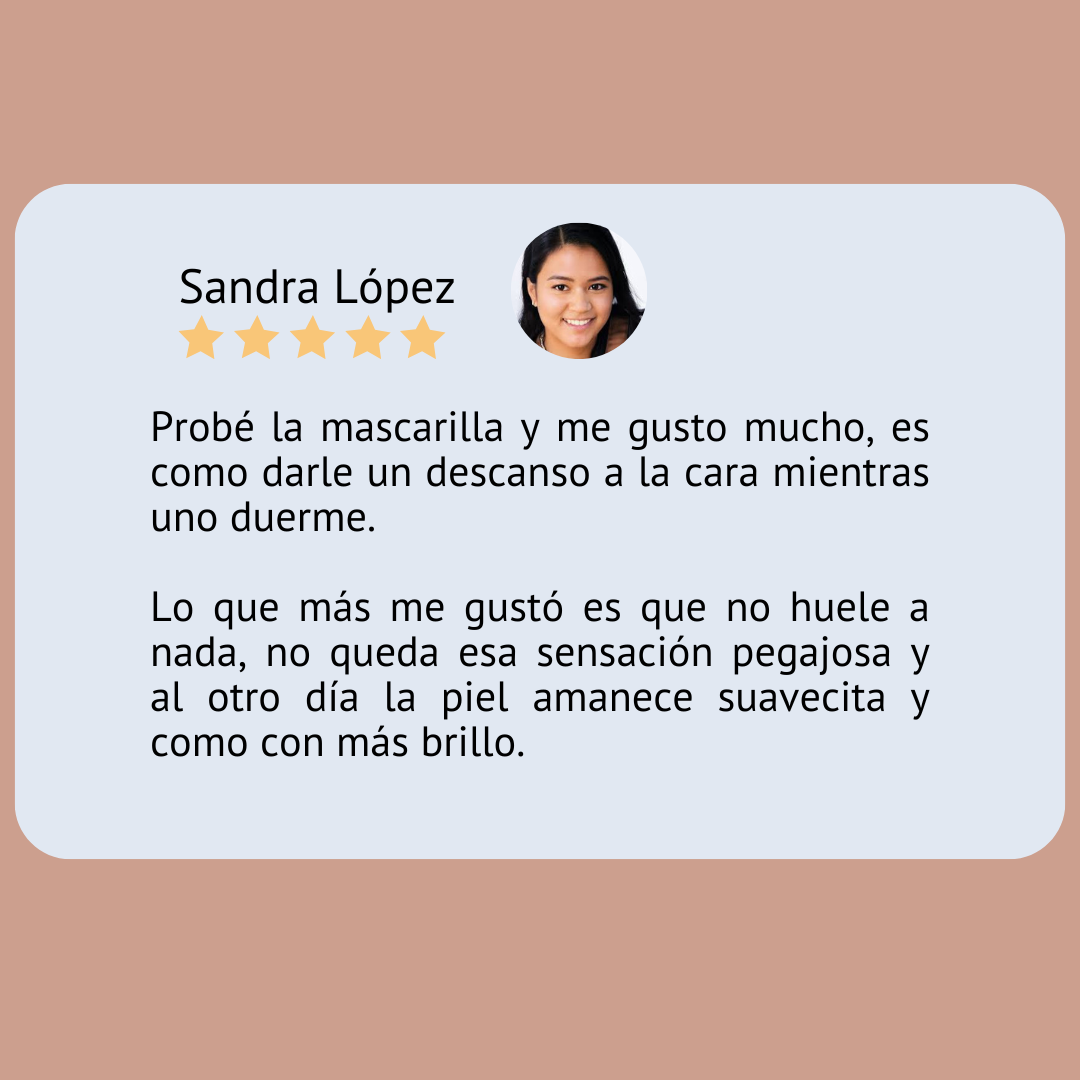 Mascarilla Nocturna de Colágeno – Hidratación y Firmeza