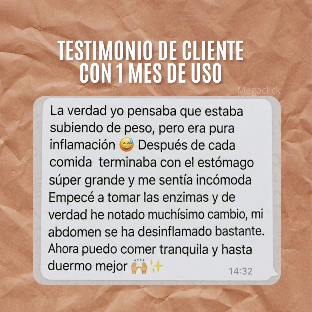 🧬DIGEST-LITE: Para una digestión ligera y un abdomen desinflamado🍃