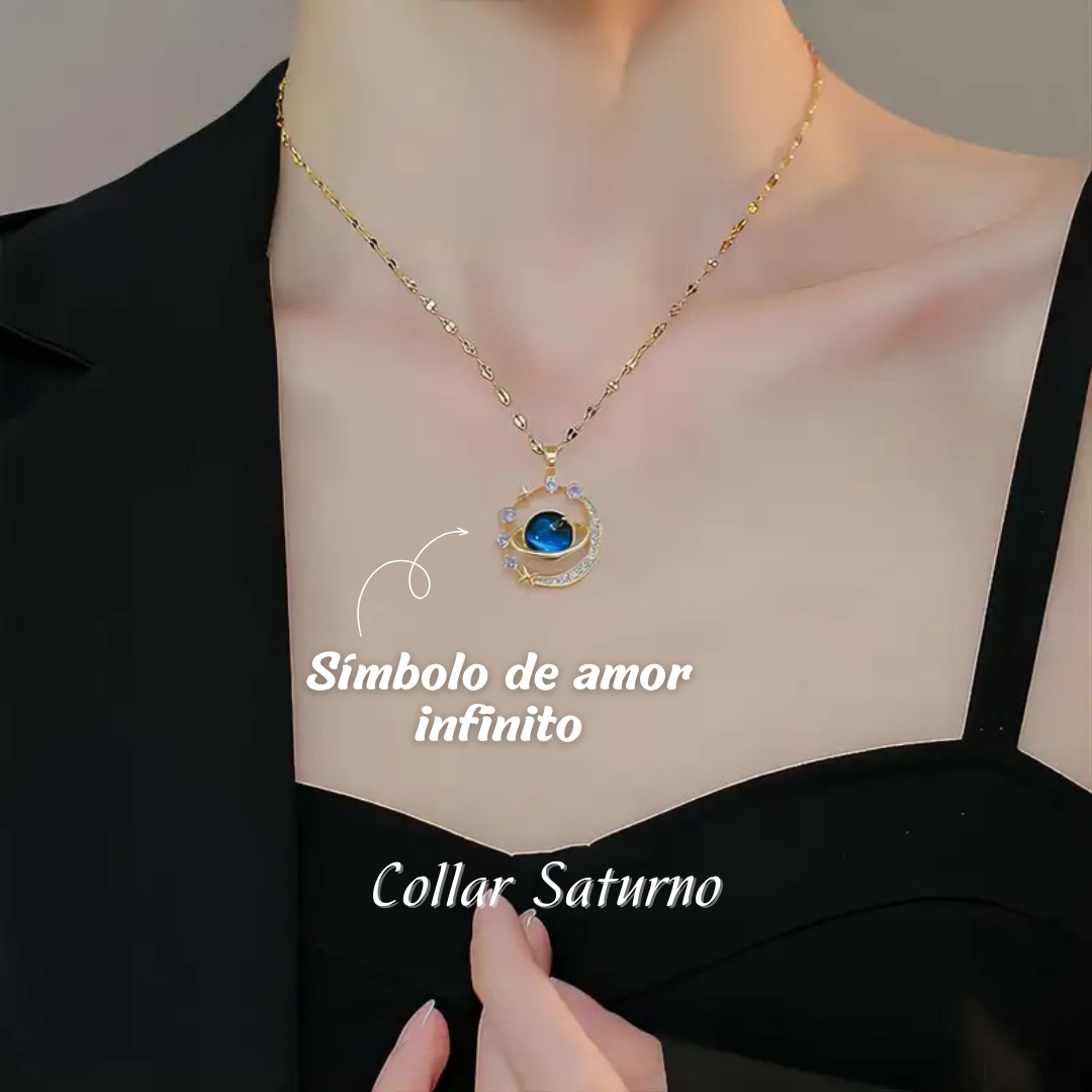 🪐Collar Saturno: un símbolo de amor firme y eterno