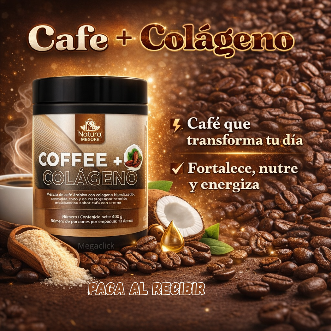 Bio-Vitality Café + Colágeno | Juntos en tu bebida favorita☕