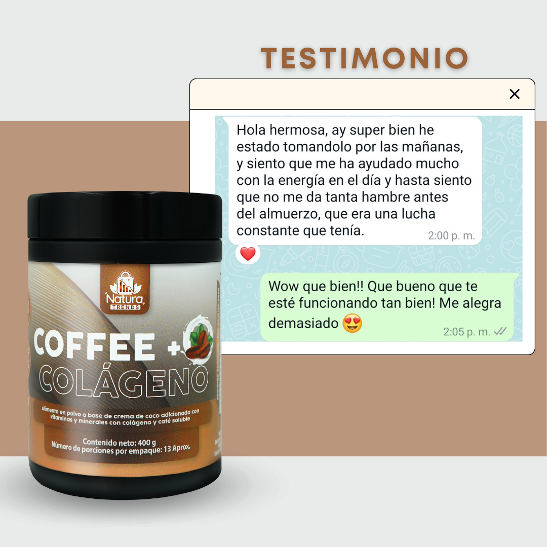 Bio-Vitality Café + Colágeno | Juntos en tu bebida favorita☕