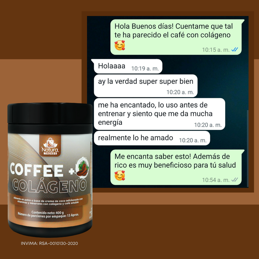 Bio-Vitality Café + Colágeno | Juntos en tu bebida favorita☕