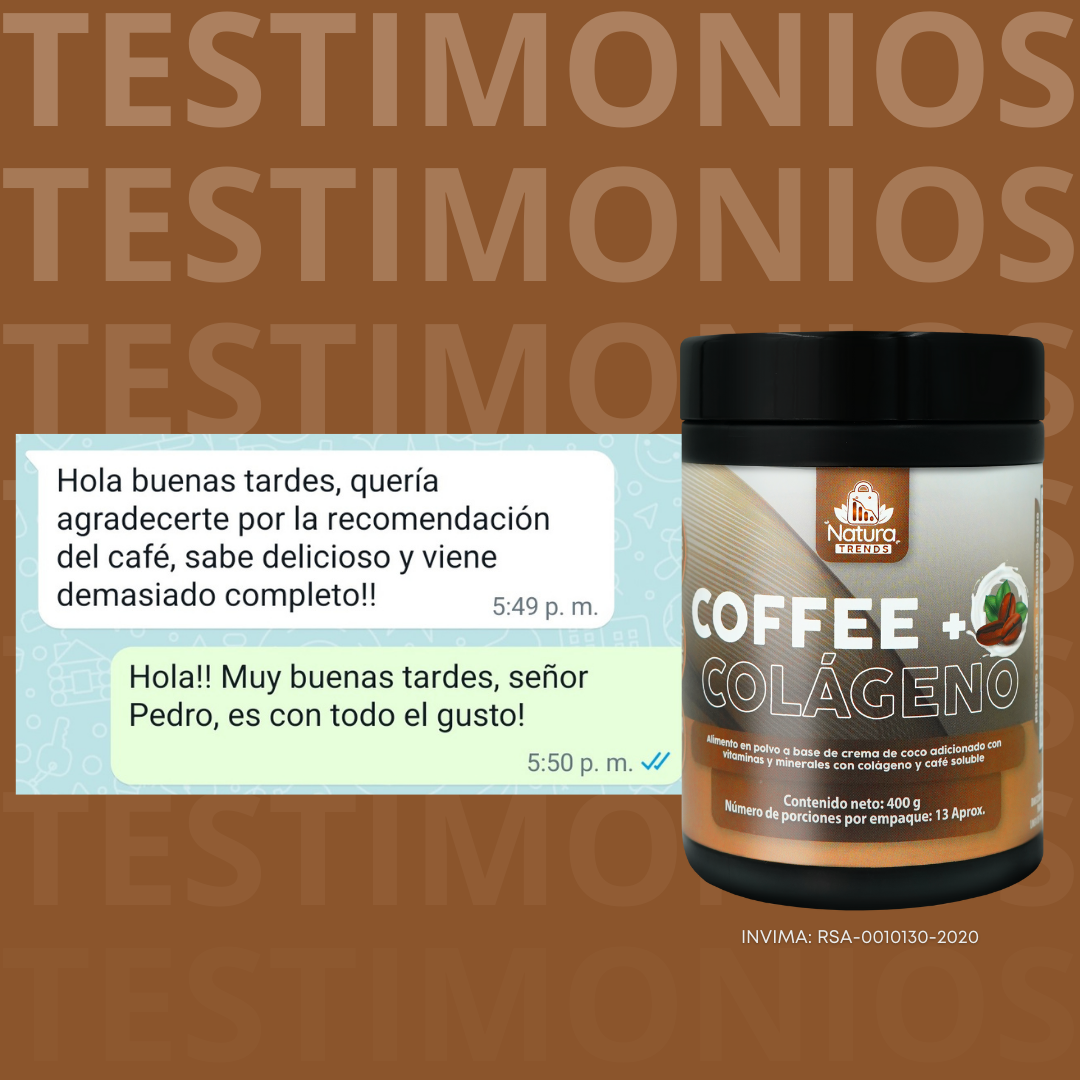 Bio-Vitality Café + Colágeno | Juntos en tu bebida favorita☕