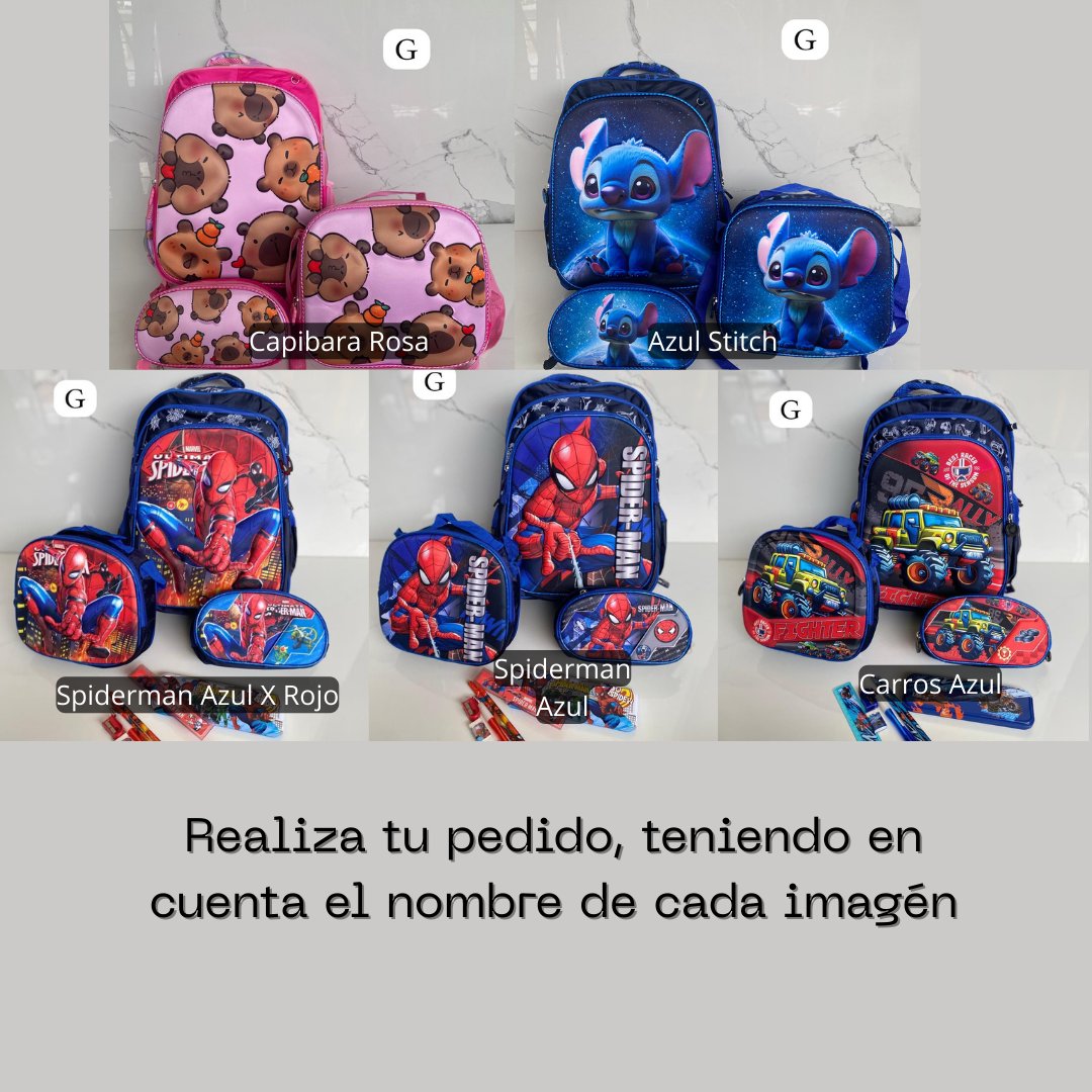 ✏️Lo que tu hijo necesita para el colegio, en un solo combo.