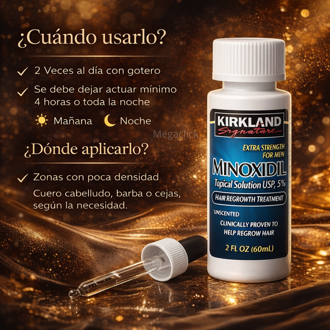 🧪Fórmula Maestra| Máxima densidad en vello y cabello. Efecto Imponente desde la raíz
