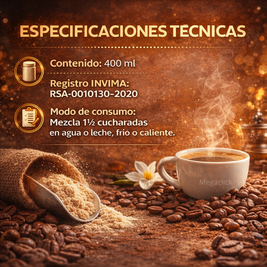 Bio-Vitality Café + Colágeno | Juntos en tu bebida favorita☕