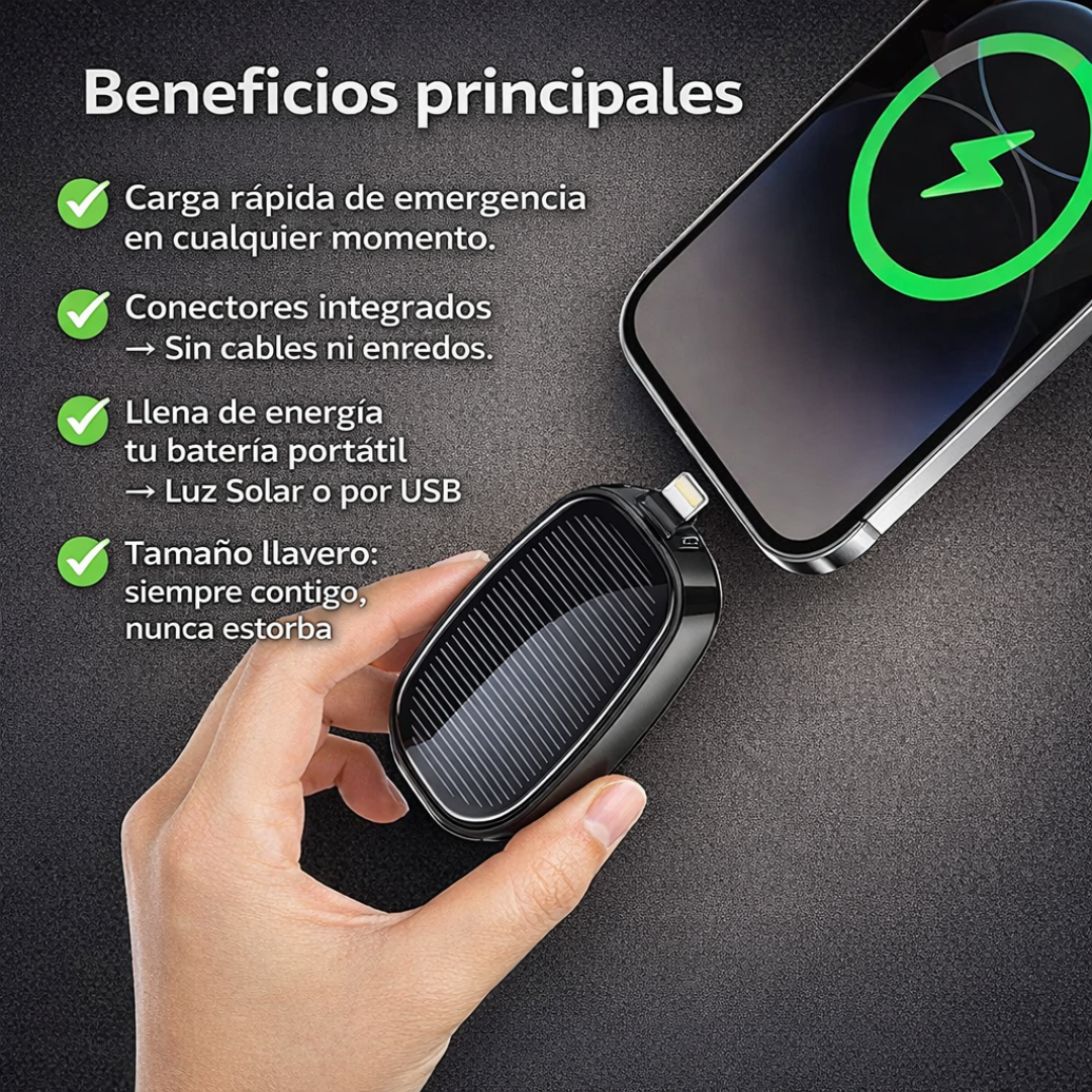 ⚡Cápsula de Energía | El rescate inmediato a la Batería de tu Celular.
