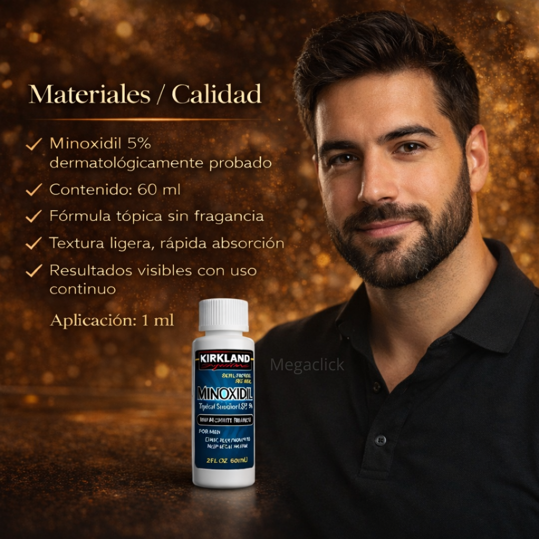 🧪Fórmula Maestra| Máxima densidad en vello y cabello. Efecto Imponente desde la raíz
