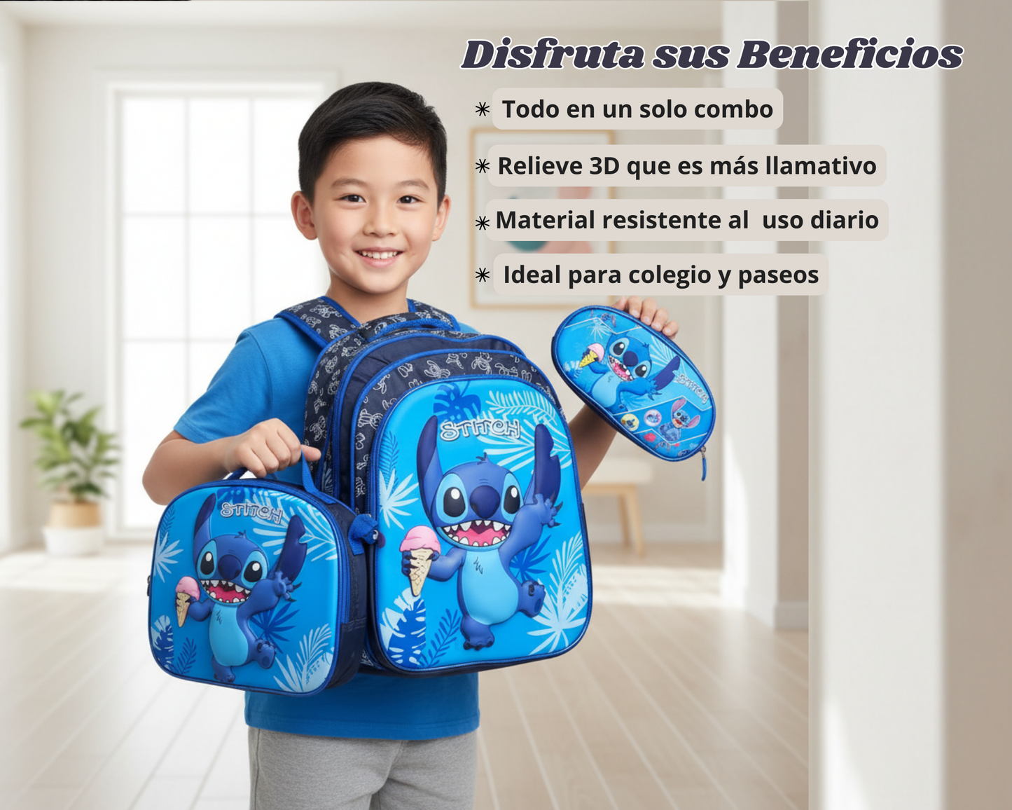 ✏️Lo que tu hijo necesita para el colegio, en un solo combo.