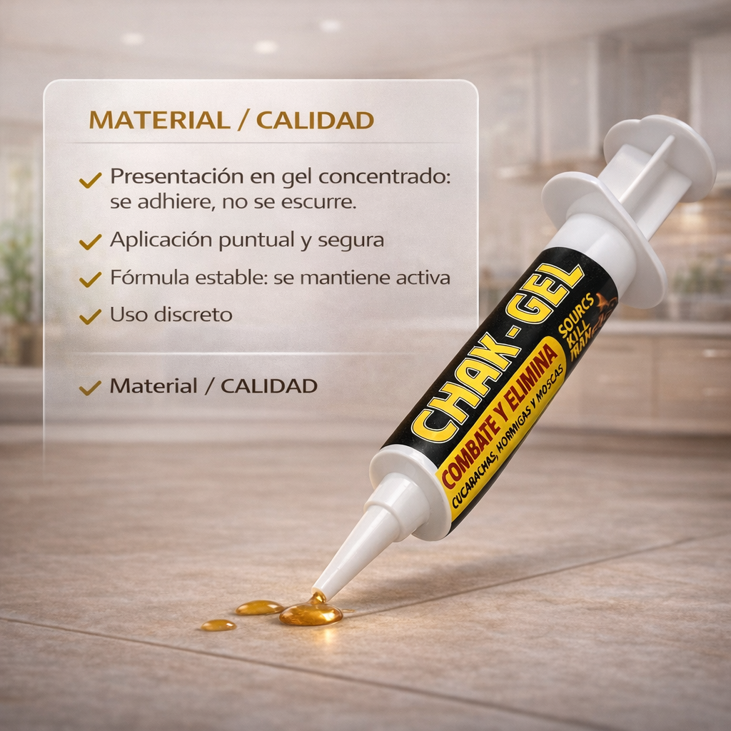 Gota Maestra - exterminación total desde el nido