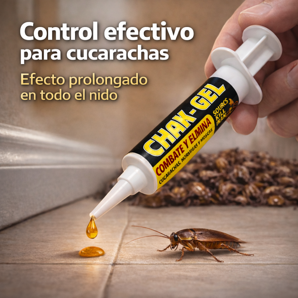 Gota Maestra - exterminación total desde el nido