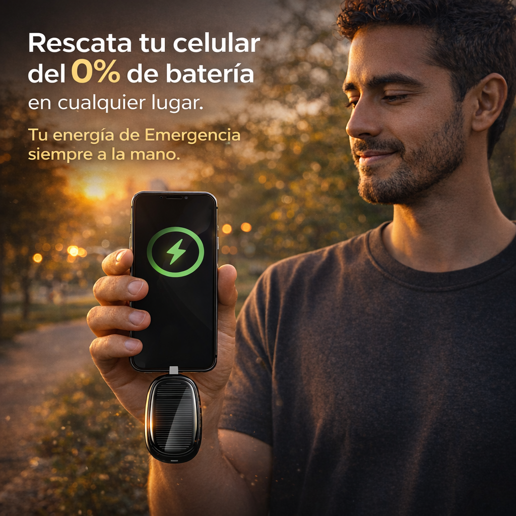 ⚡Cápsula de Energía | El rescate inmediato a la Batería de tu Celular.