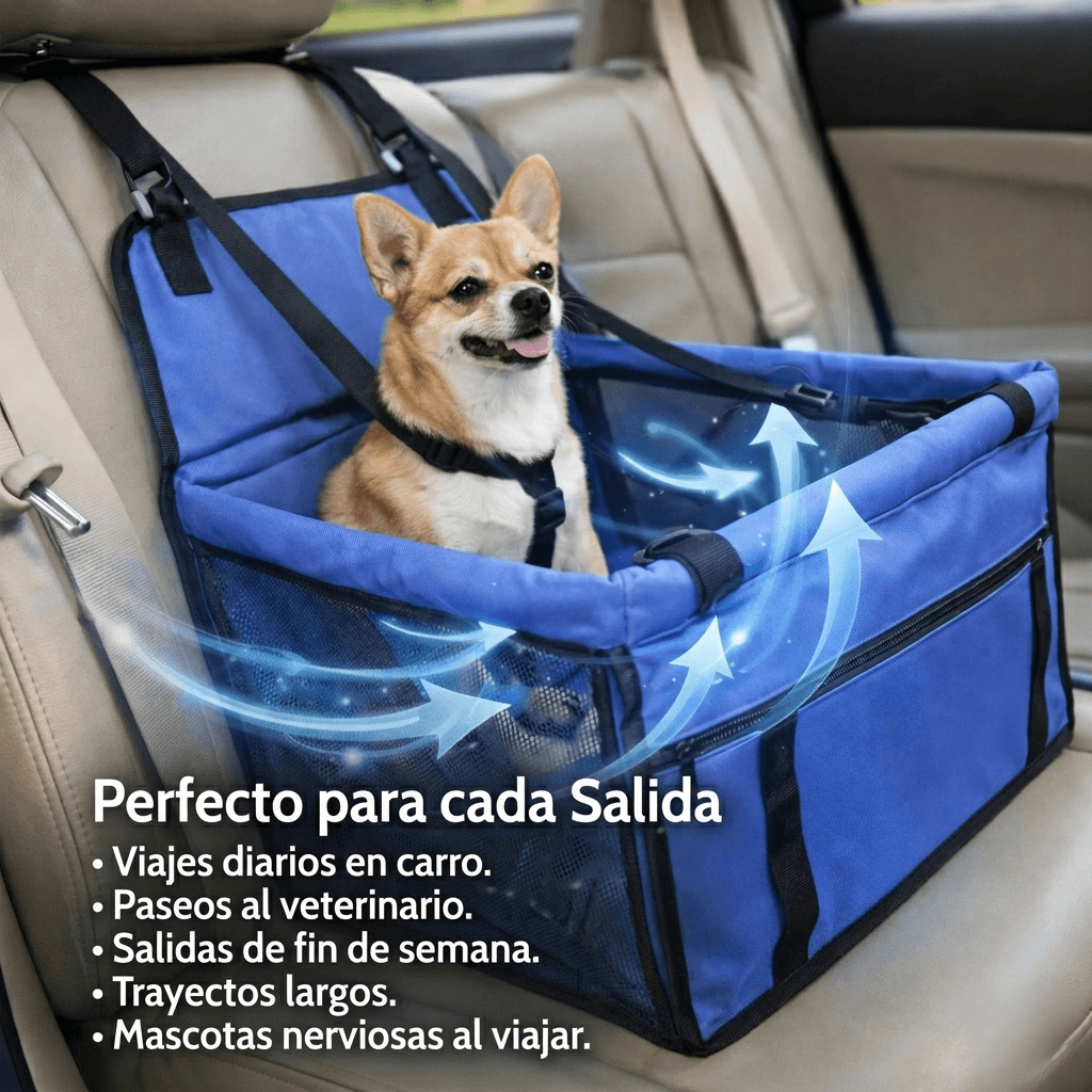 🐾La forma más segura y cómoda de viajar con tu mascota🐾