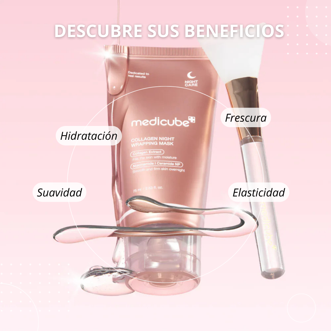 Mascarilla Nocturna de Colágeno – Hidratación y Firmeza