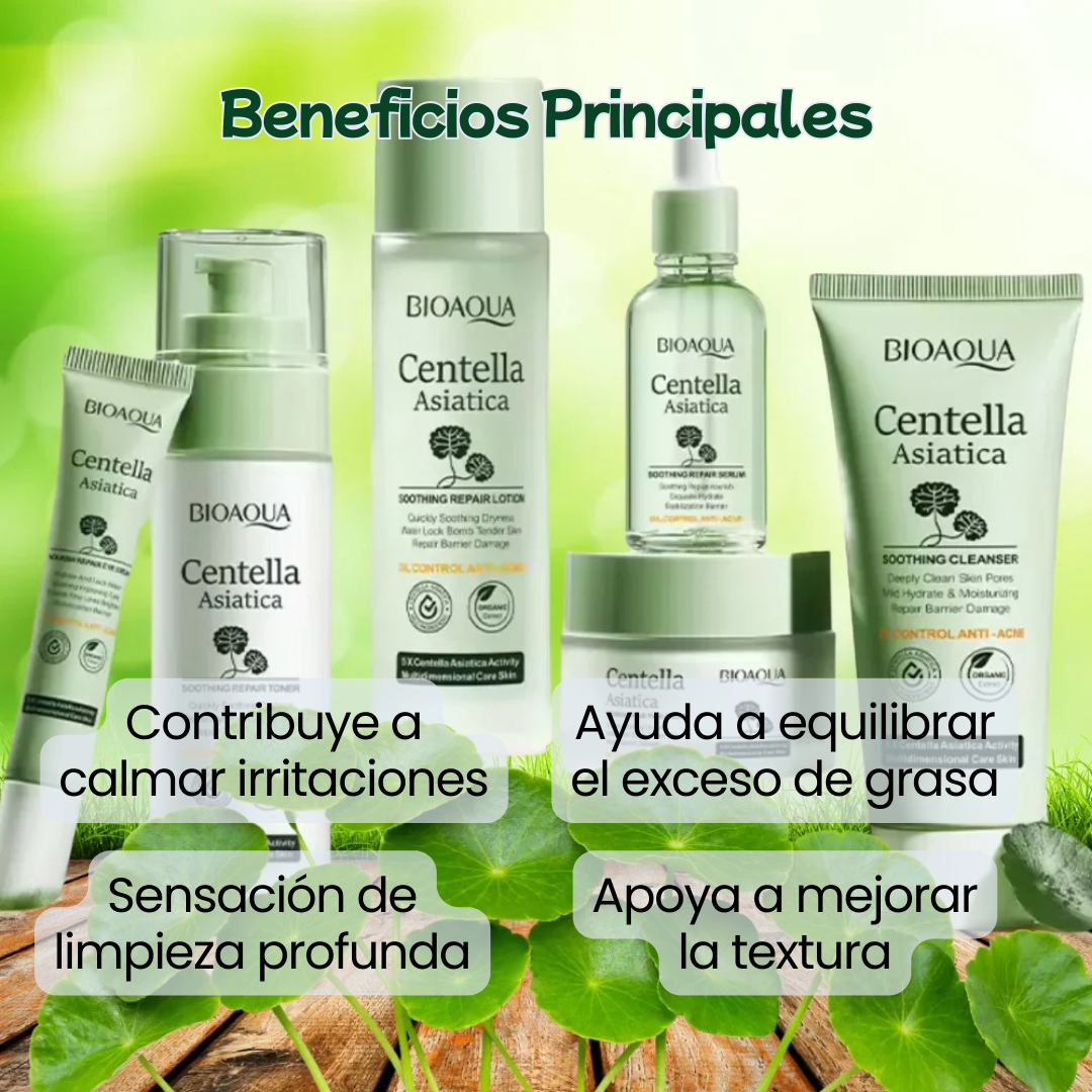La Solución Completa Que Equilibra, Calma y Embellece Tu Piel.🍃