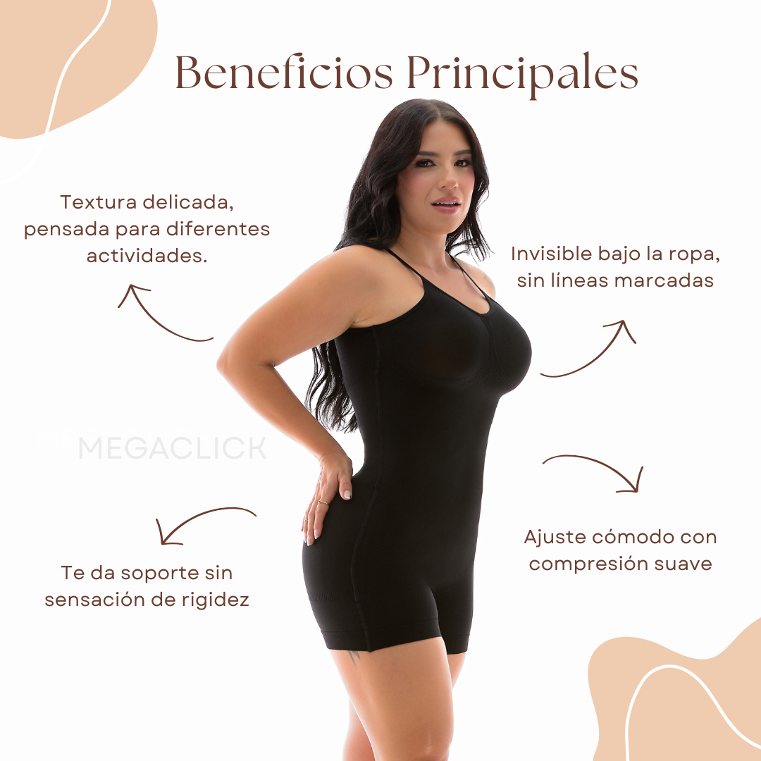 Faja Invisible Pierna Corta – Control Natural que Resalta Tu Figura