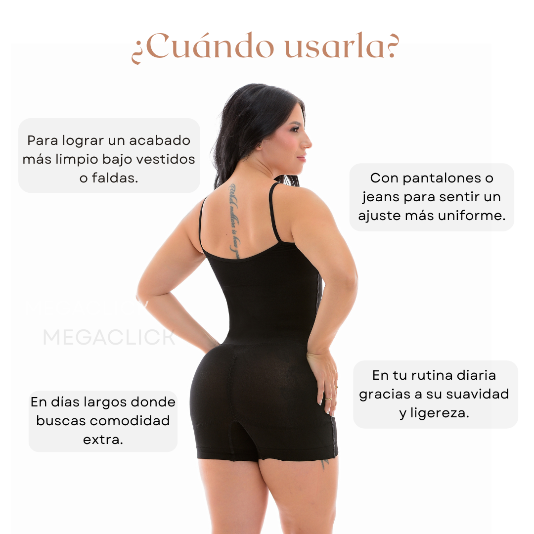 Faja Invisible Pierna Corta – Control Natural que Resalta Tu Figura