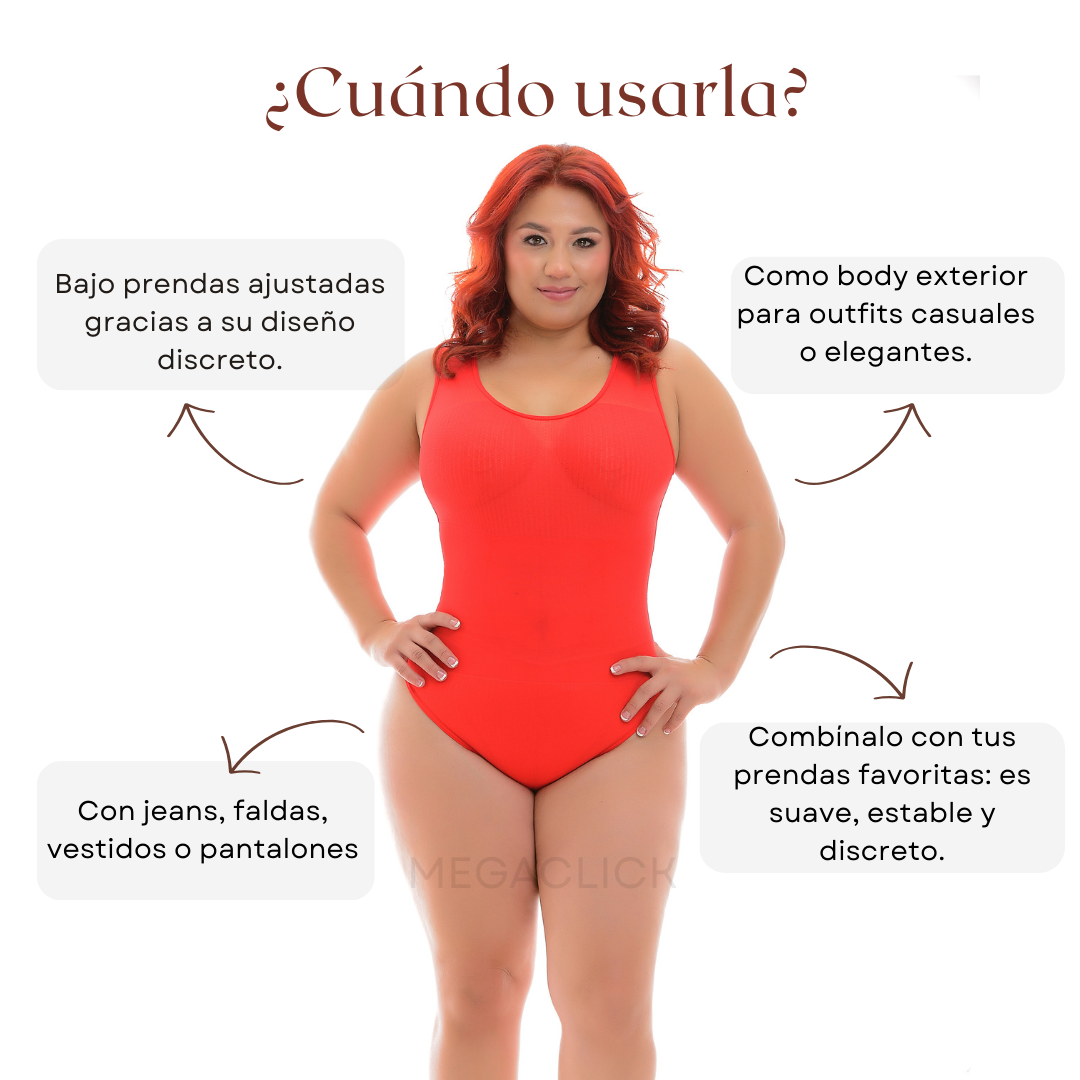 Body De Compresion - Realce Natural