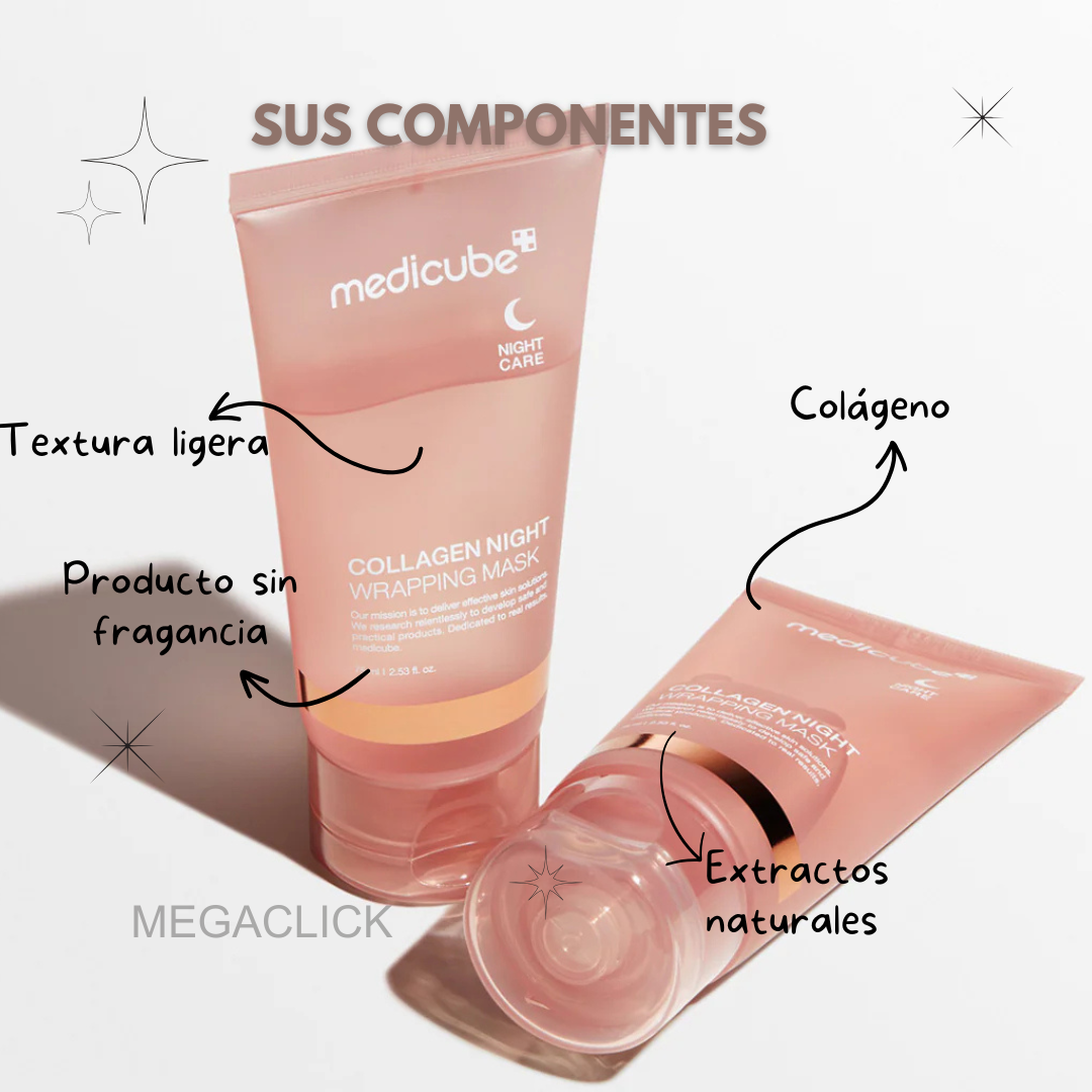 Mascarilla Nocturna de Colágeno – Hidratación y Firmeza