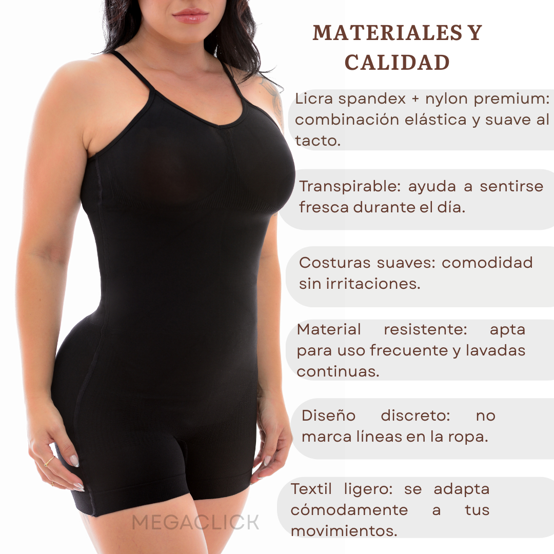 Faja Invisible Pierna Corta – Control Natural que Resalta Tu Figura