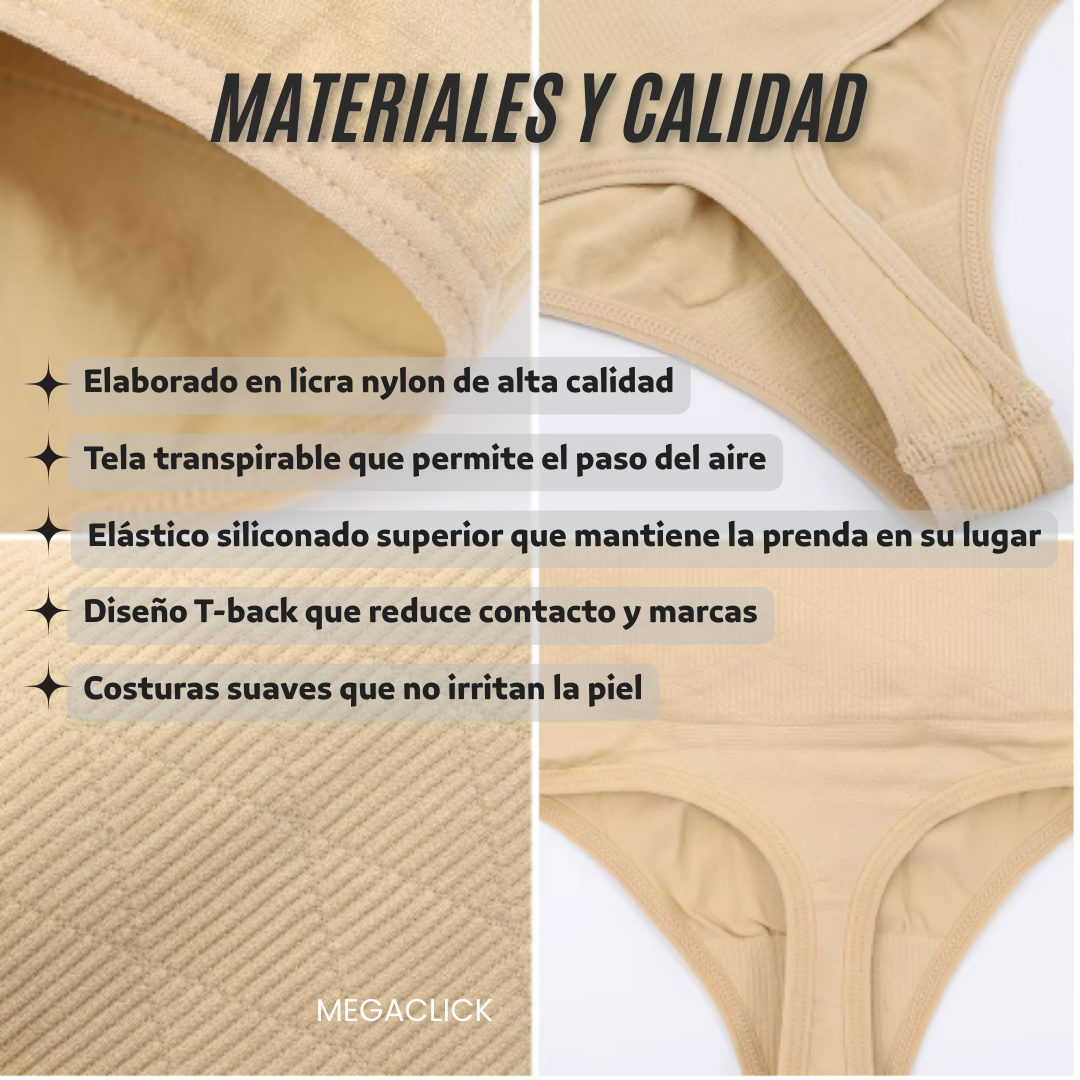 ✨Lleva 2x1 Panty Moldeador Invisible + Gel Reductor Gratis