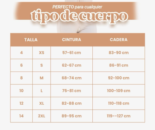 Body De Compresion - Realce Natural