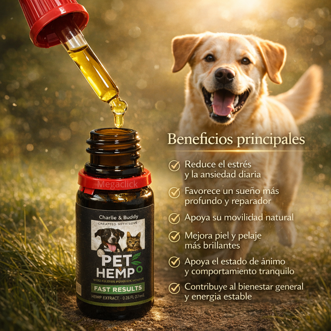 🌿ORO VERDE: Calma Natural y Bienestar Diario para Tu Mascota