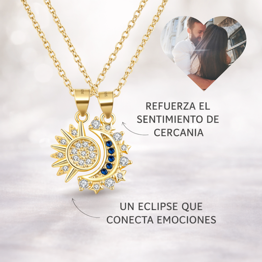 ☀️Cadenas Sol & Luna🌙Una conexión que se siente hasta en la distancia.