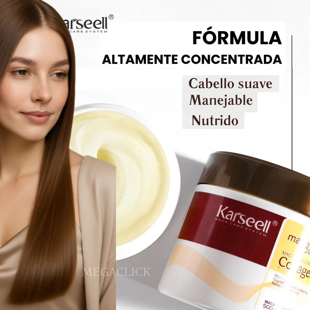 Mascarilla Reparadora - Hidratación intensa - Cabello Brillante y Transformado.
